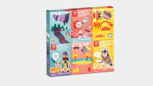 手绘插画 食品包装设计中的艺术魅力——以长友广告为例